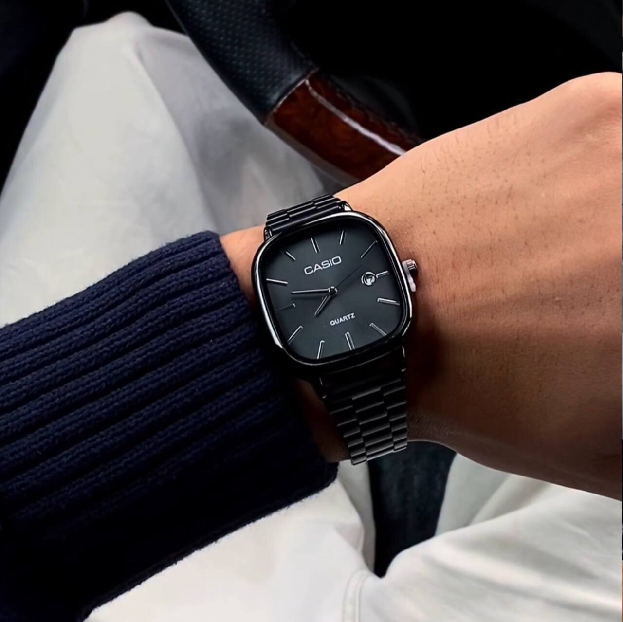 casio couple watches black