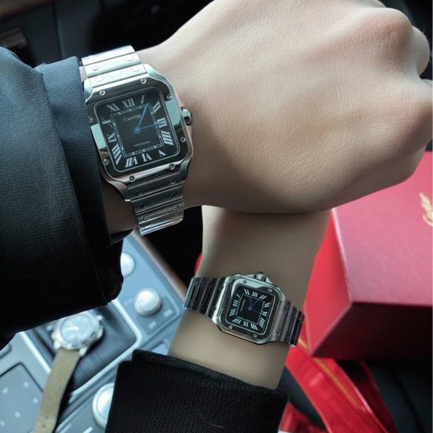 Cartier Couple Watch Set