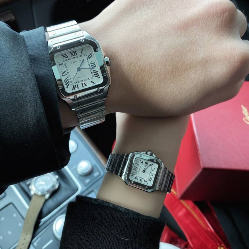 Cartier Couple Watch Set