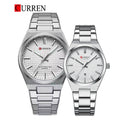 Curren couple silver and white