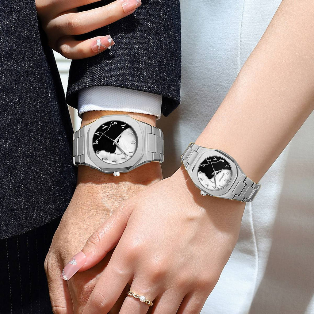 Arabic couple silver