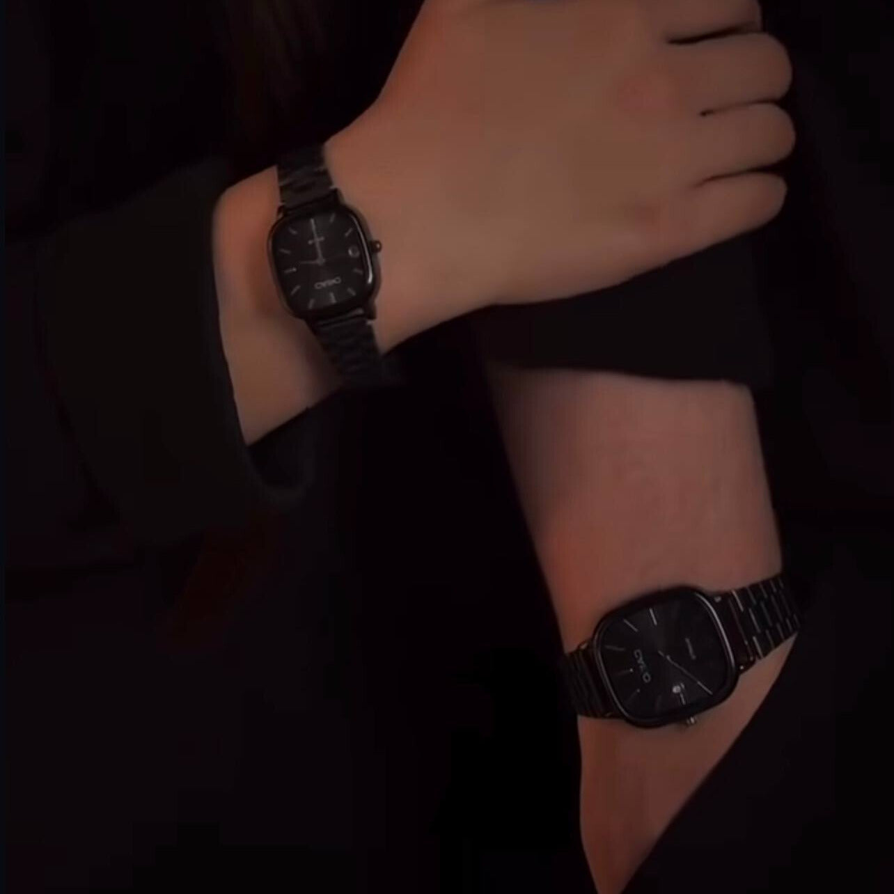 casio couple watches black
