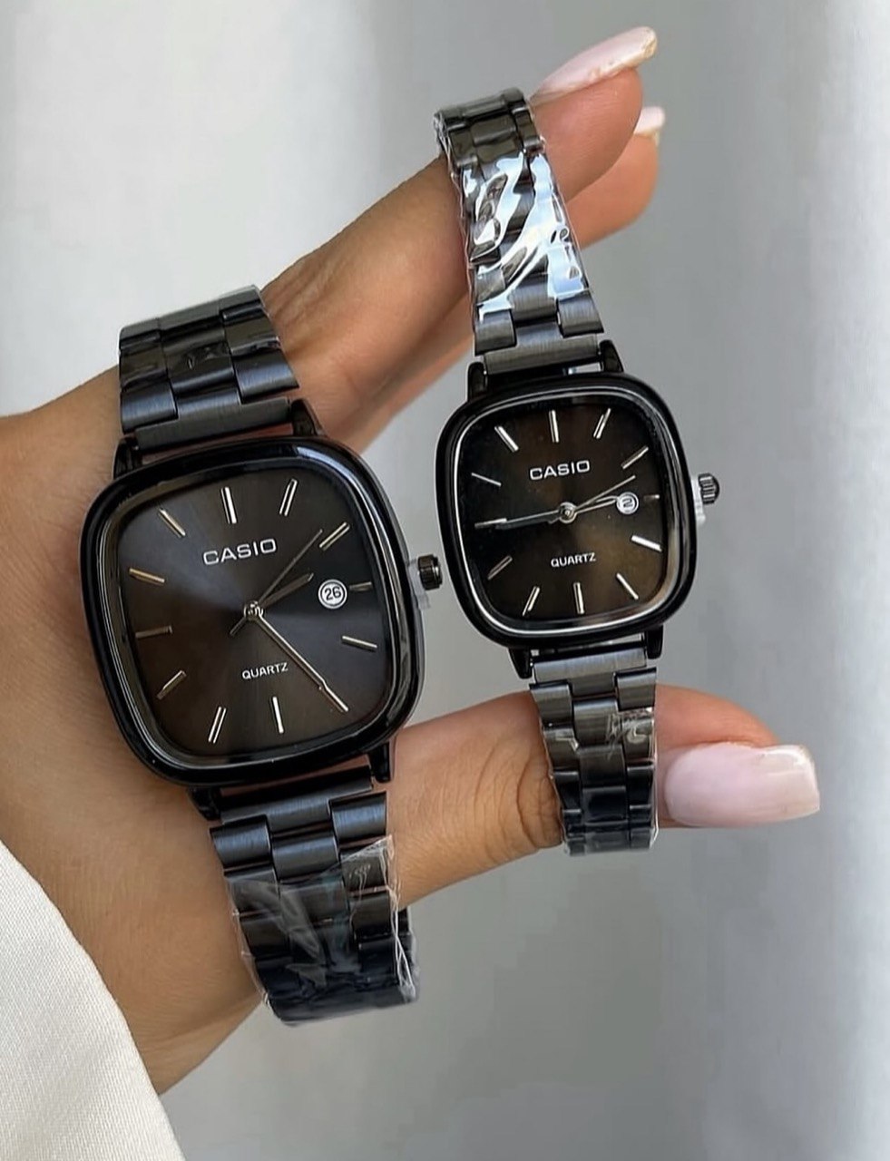 casio couple watches black